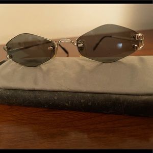 CARTIER vintage unique shape sunglasses! Excellent condition